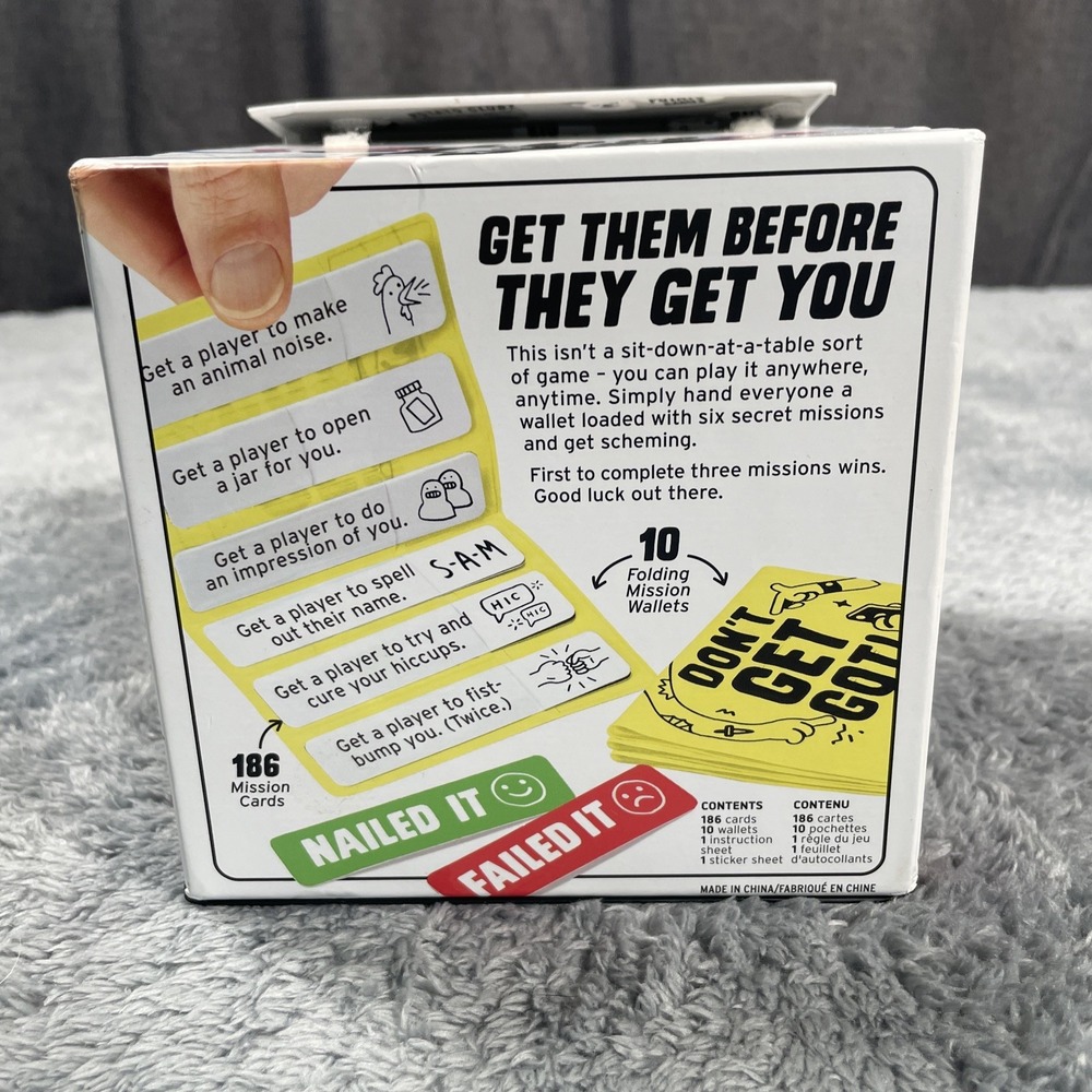 Big Potato Party Game Don't Get Got! (2018 Ed) Big Box SEALED Cards Open Box - Picture 6 of 9